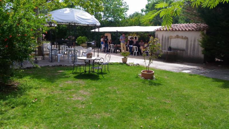 Salle avec extérieur pour journée de travail Aix en Provence