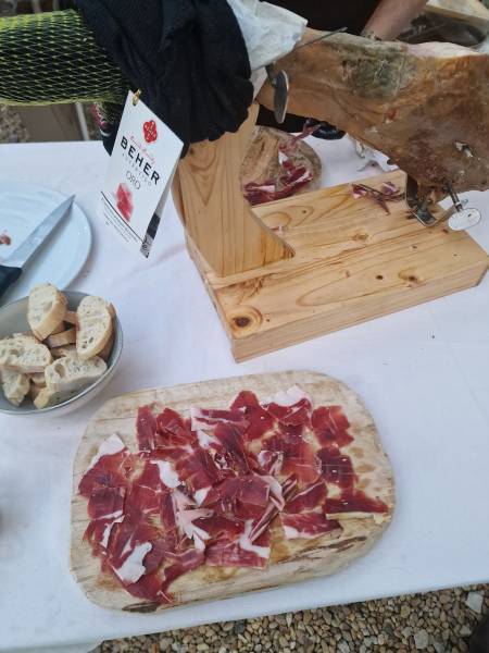 Découpe de jambon Pata Negra