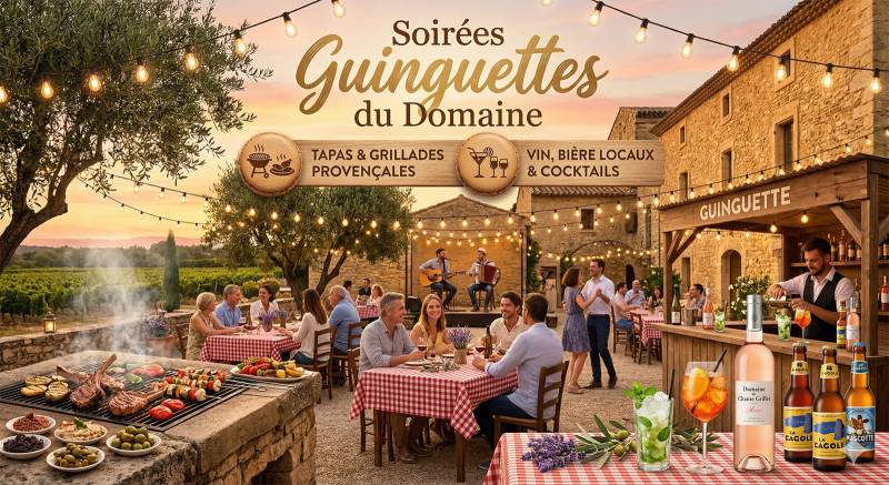 Décompressez un jeudi sur deux lors de nos soirées festives et solidaires au Domaine !