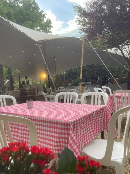 Soirée d'entreprise en extérieur