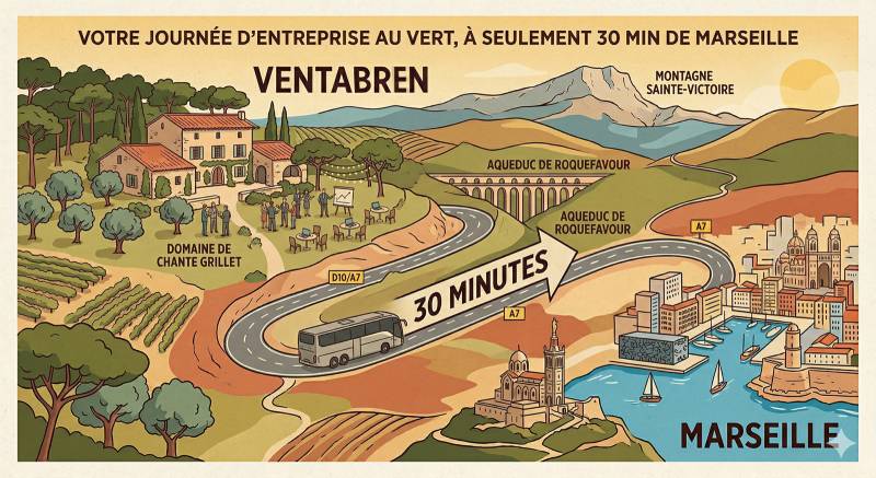 Lieu pour séminaire proche Marseille