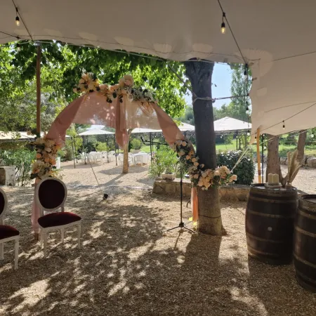 Notre zone d'activité pour ce service Domaine méditerranéen à louer pour mariage dans le département des Bouches-du-Rhône